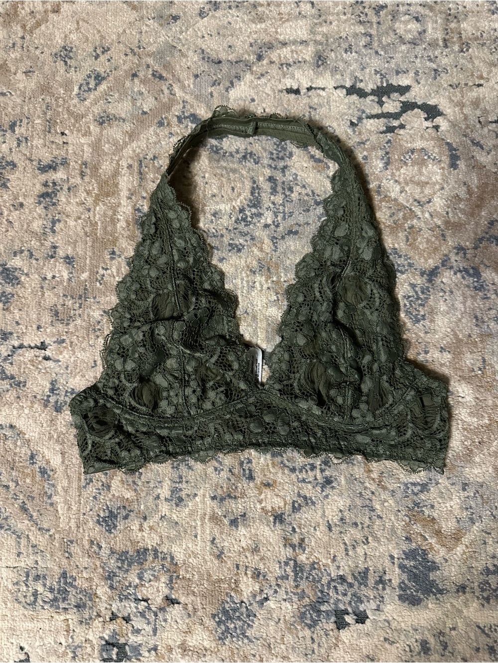 Free People Lace Halter Bralette
